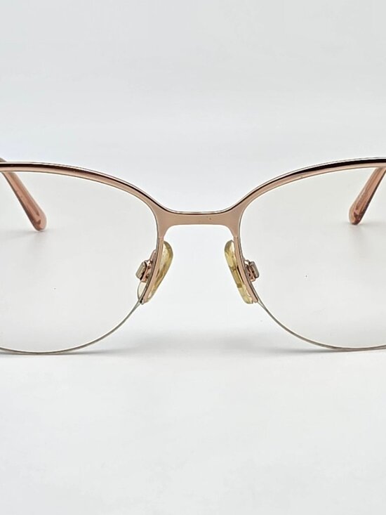 Swarovski SK 5296 028 Gold Rhinestone Semi Rimless Eyeglasses Frame w/ Flexhinge main image 4
